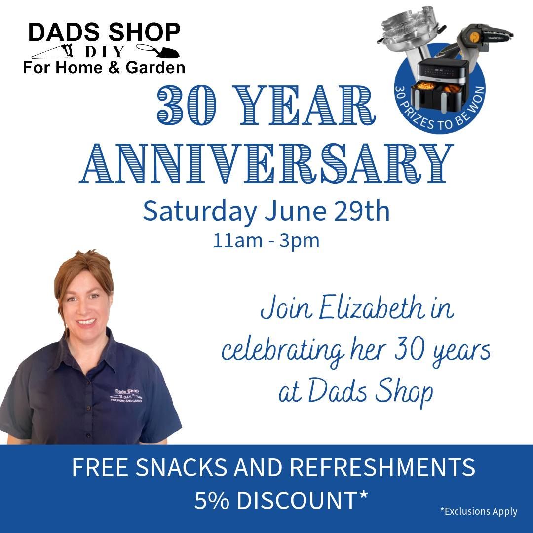 Elizabeth\u2019s 30 Years at Dads Shop