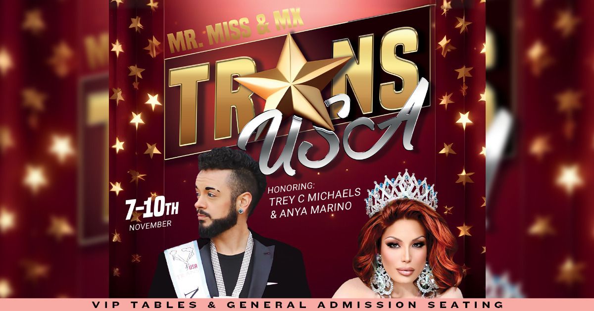 Mr. & Miss. Trans USA Pageant at Turner Hall Ballroom