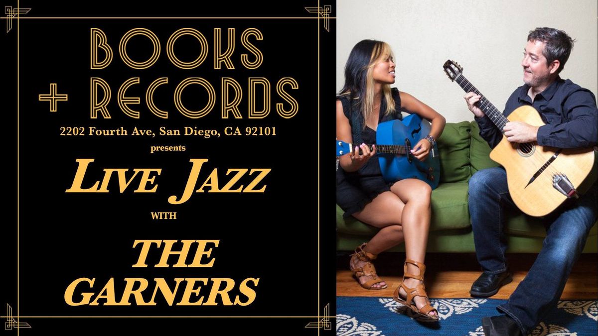 Books + Records Presents: Live Jazz with The Garners Trio