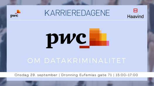 KD21: Seminar om datakriminalitet med PwC