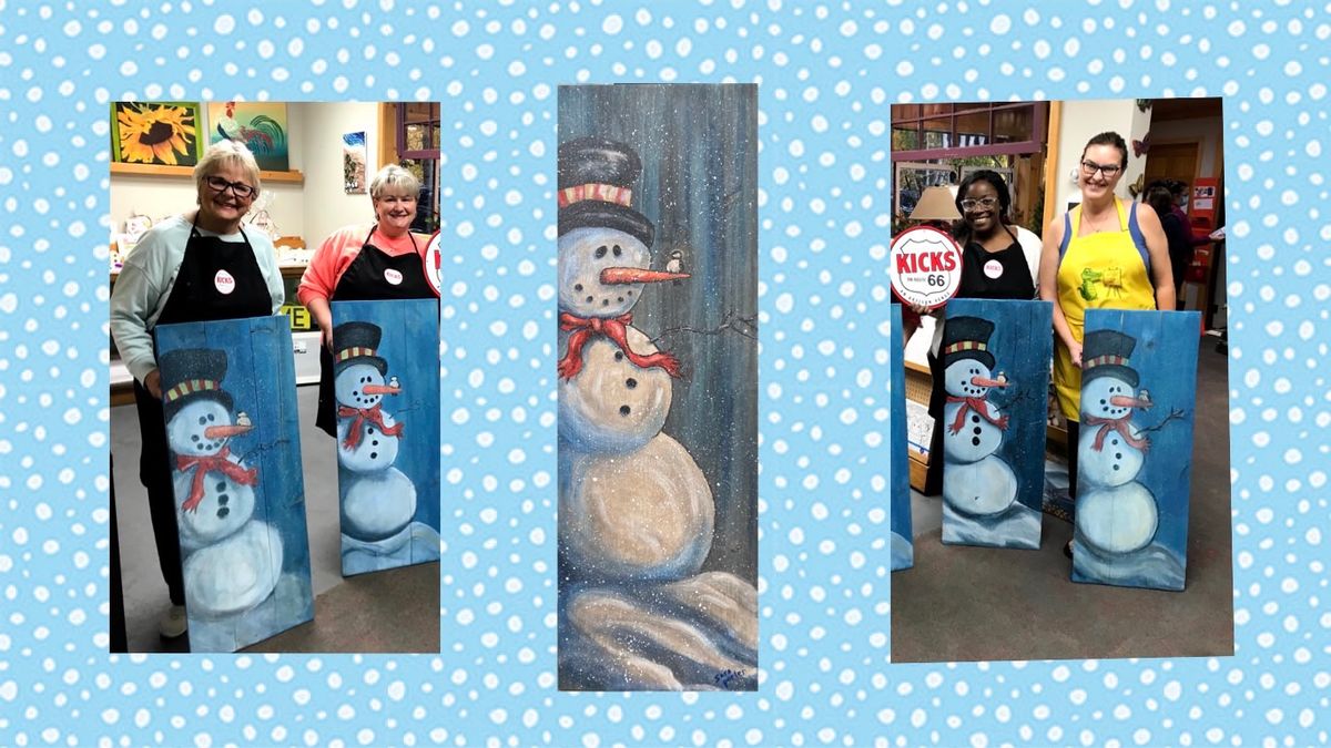 Snowman Signboard Workshop