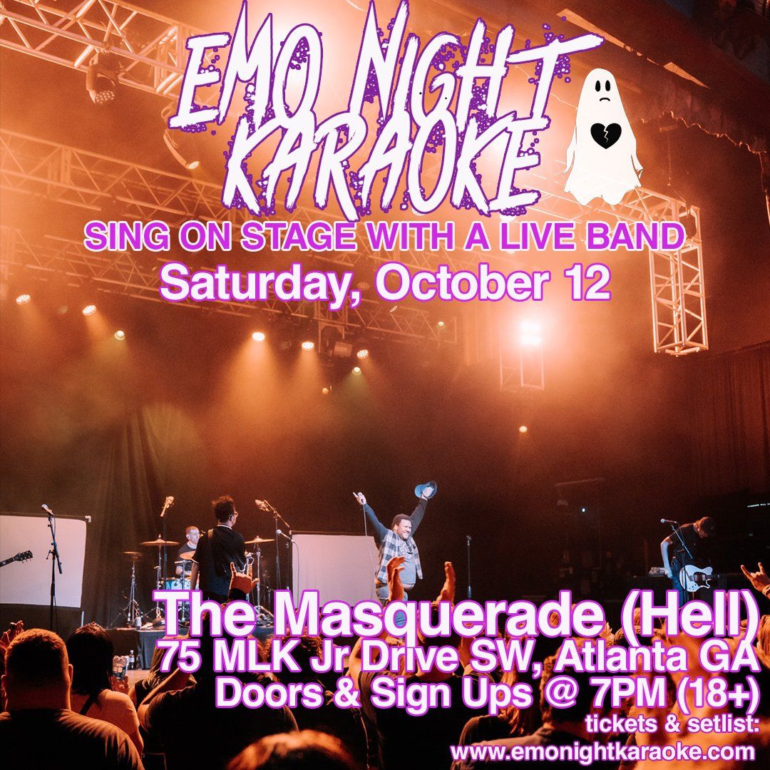 Emo Nite at THE MASQUERADE, ATLANTA, GA |  (18+)