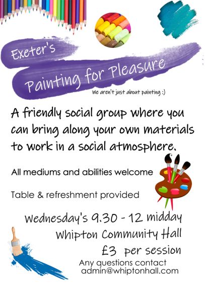 Painting for Pleasure at Whipton Community Hall