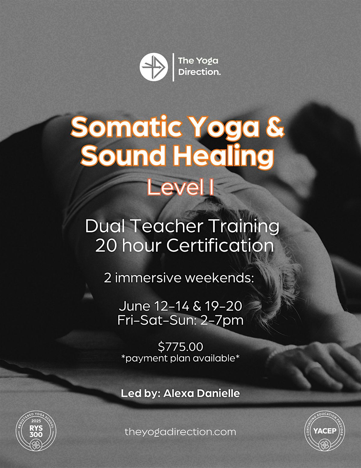 Somatic Yoga & Sound Healing Training