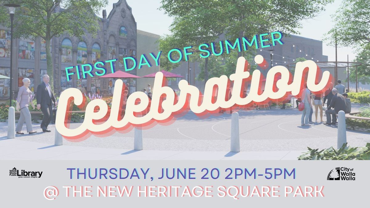 First Day of Summer Celebration at the New Heritage Square Park