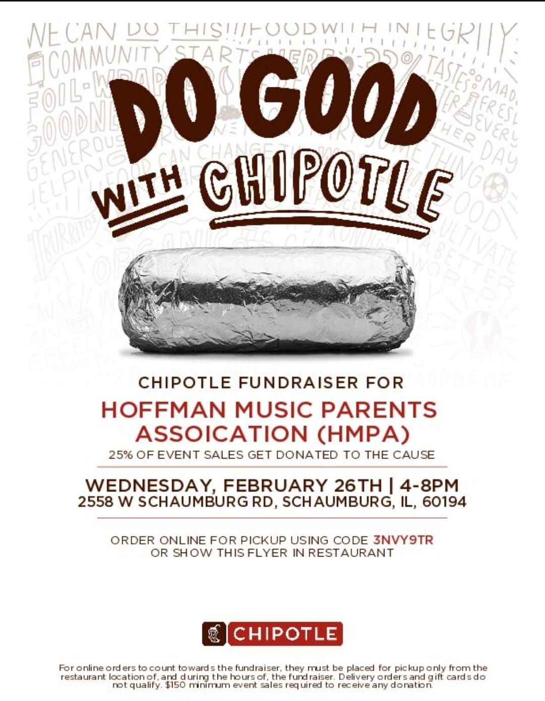 Chipotle Dine to Donate