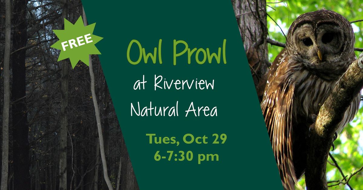 Owl Prowl at Riverview