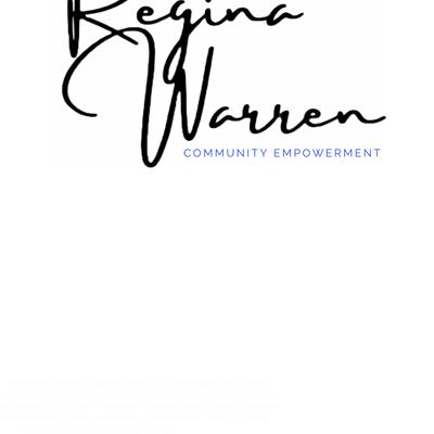 Regina L. Warren, MBA |  Community Empowerment