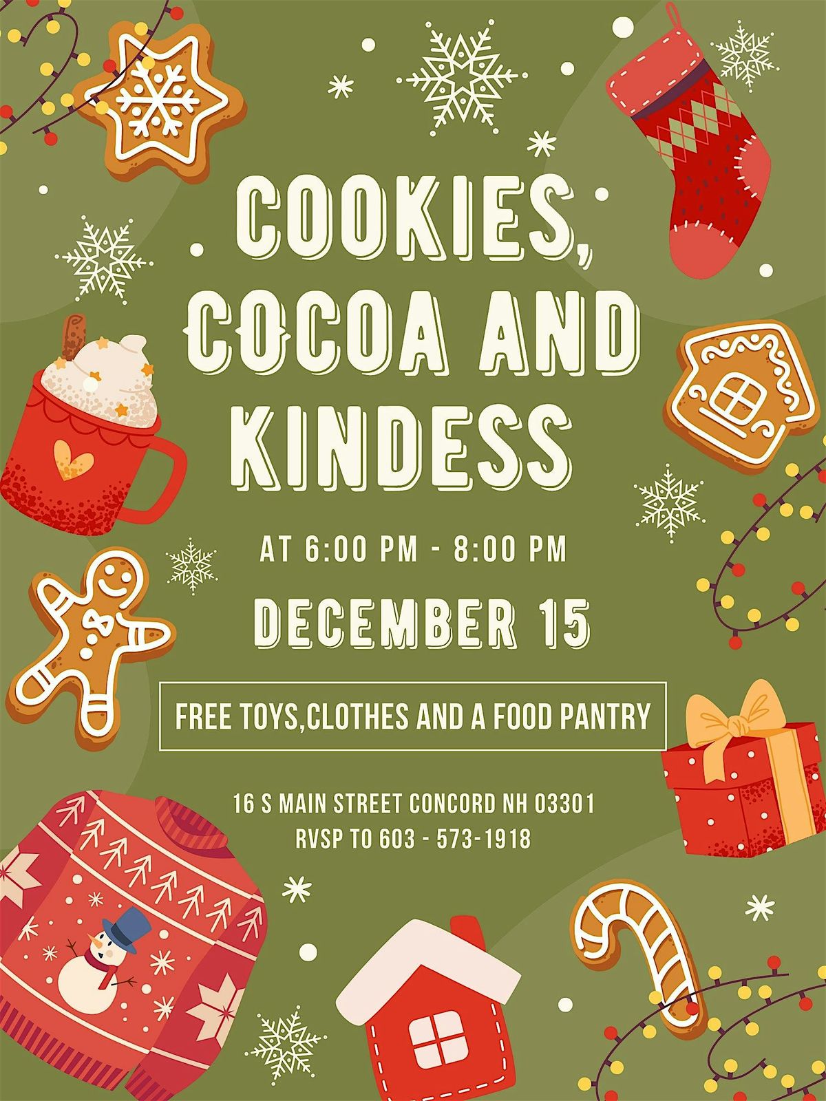 Cookies, Cocoa and Kindness