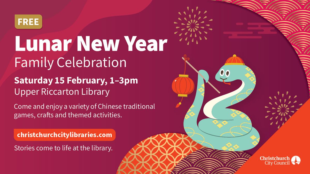 Lunar New Year Family Celebration - Upper Riccarton Library