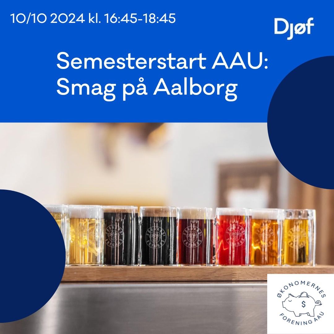 Studiestartsarrangement: Smag p\u00e5 Aalborg