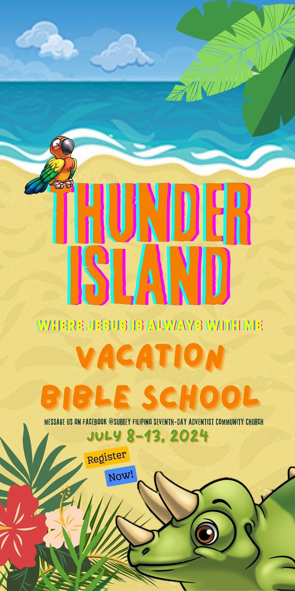 Thunder Island Vacation Bible School 2024