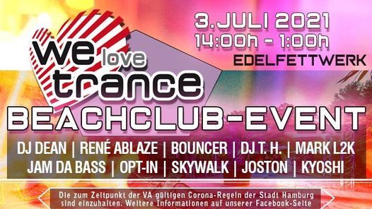 [SOLD OUT] We Love Trance BEACHPARTY *Edelfettwerk*