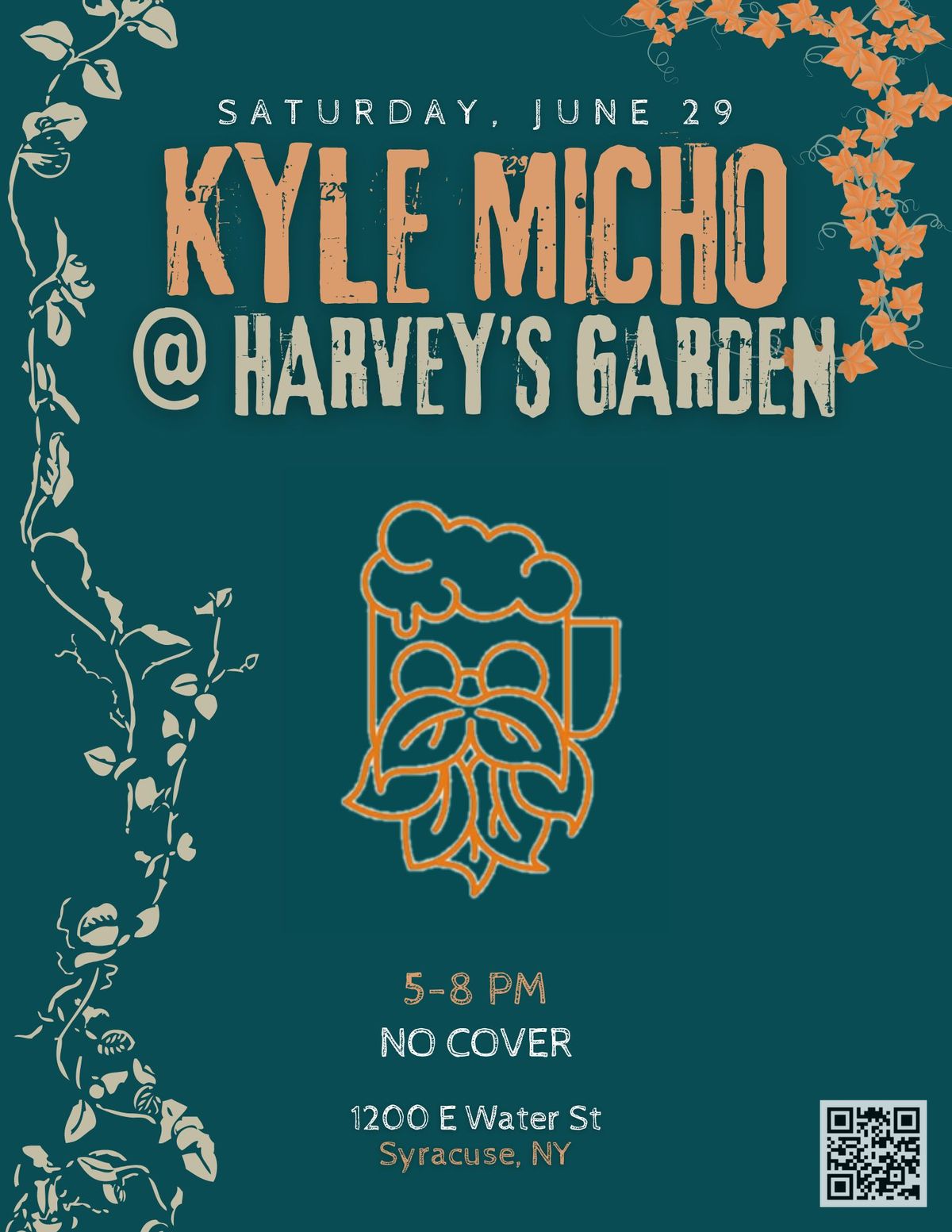 Kyle Micho @ Harvey's Garden