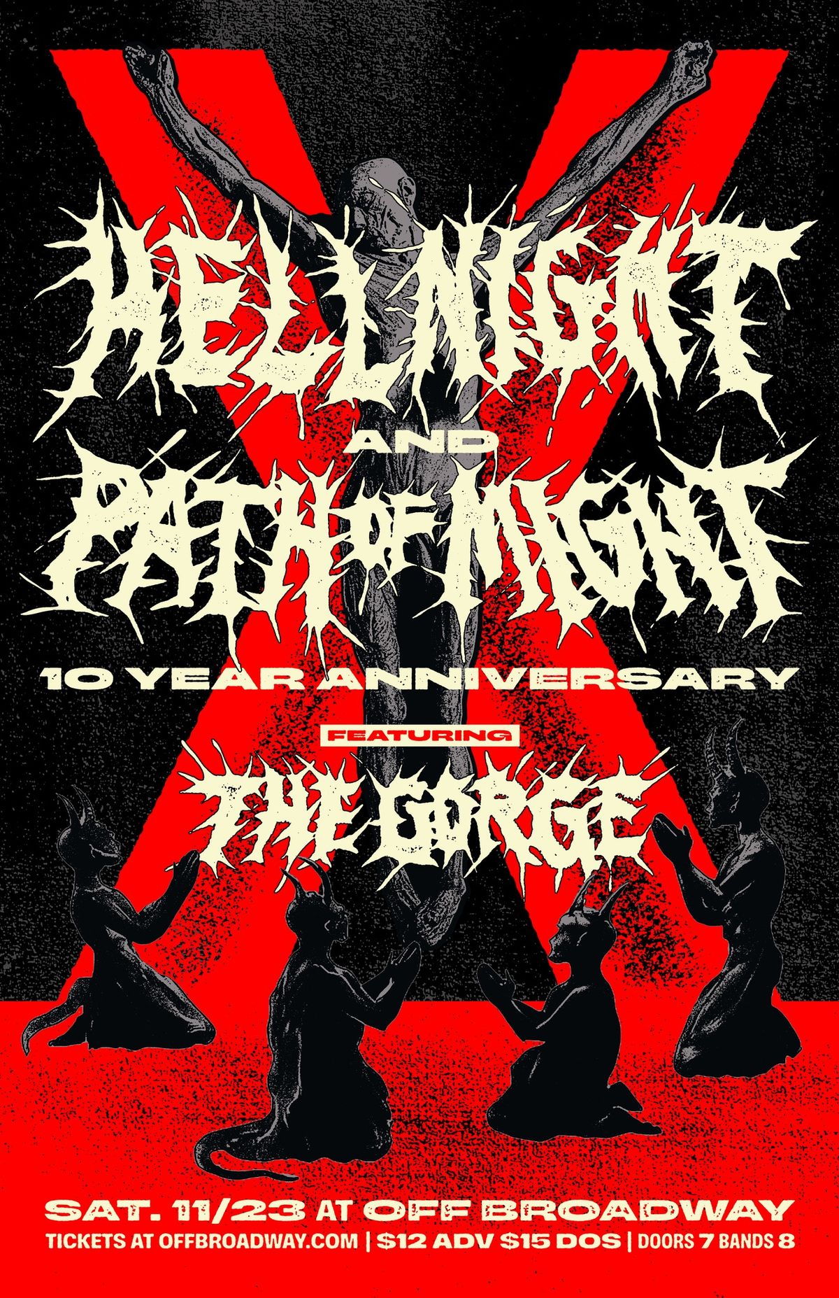 Hell Night and Path of Might: 10-Year Anniversary featuring The Gorge