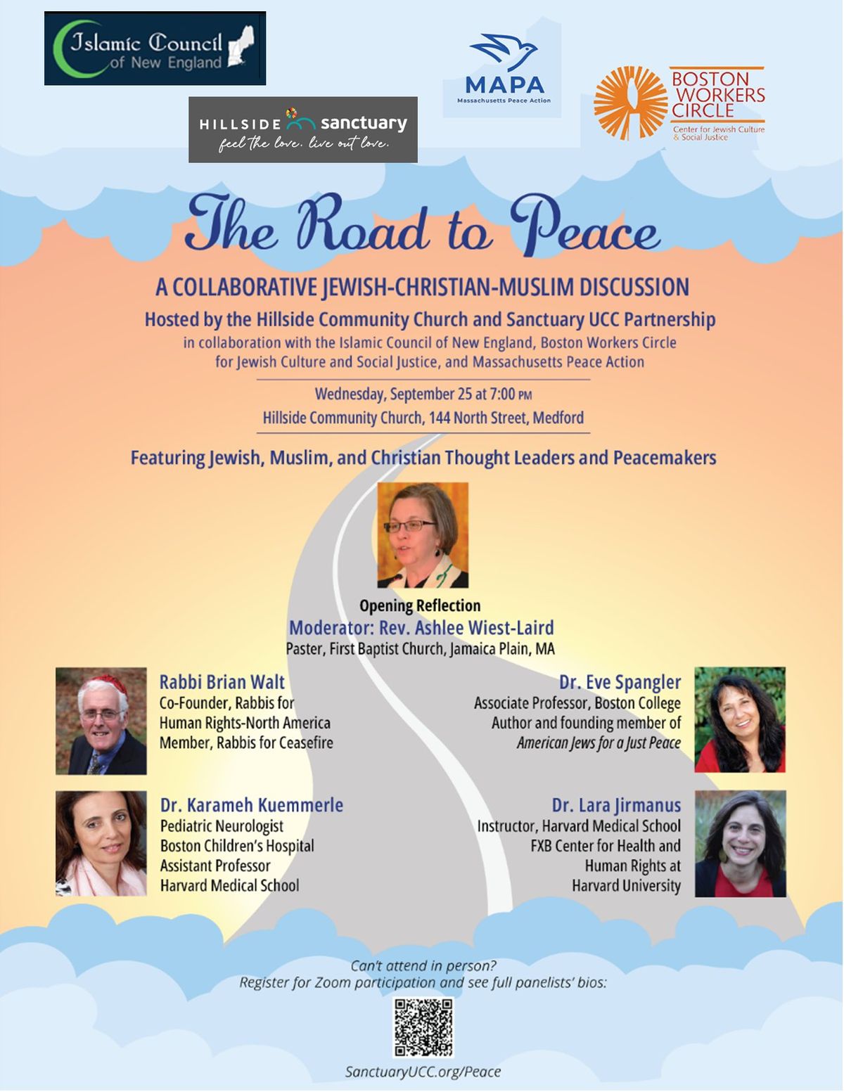 The Road to Peace: A Collaborative Jewish-Christian-Muslim Discussion