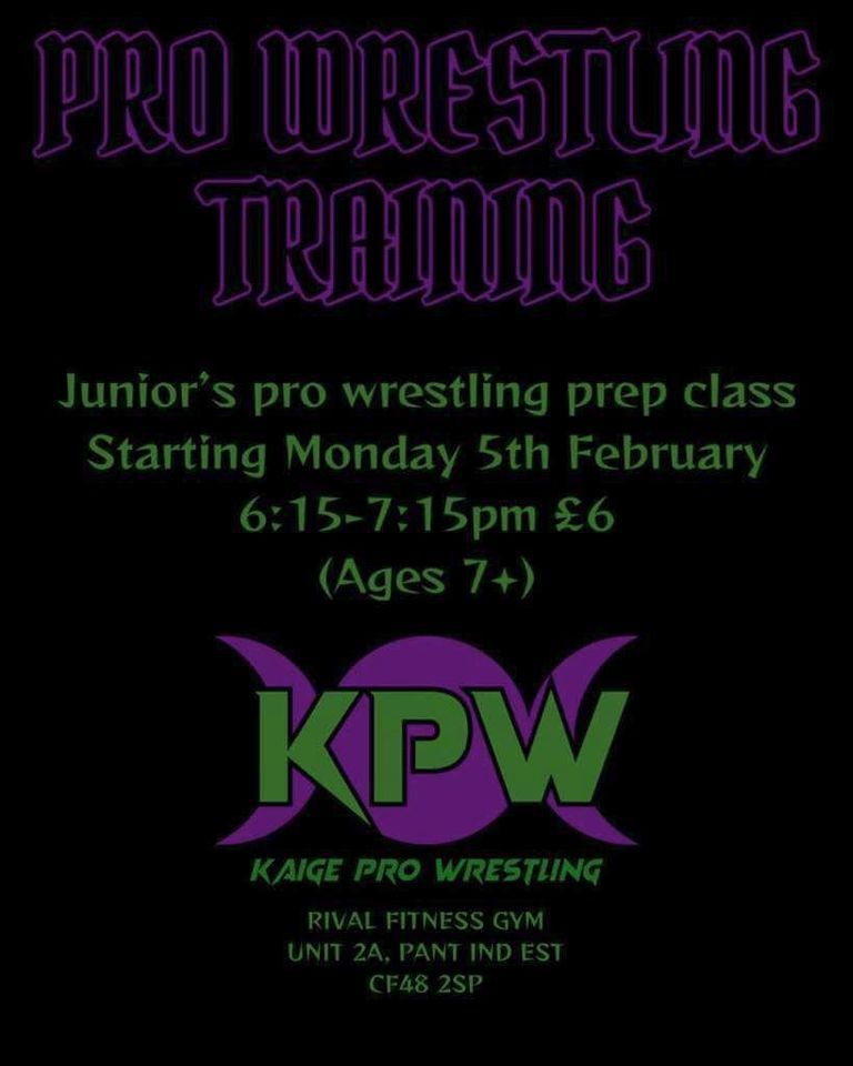Juniors Pro Wrestling Prep Class Launch , Pant, Merthyr Tydfil, 5