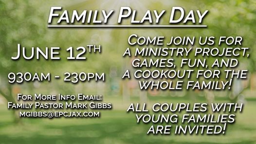 EPC Family Play Day