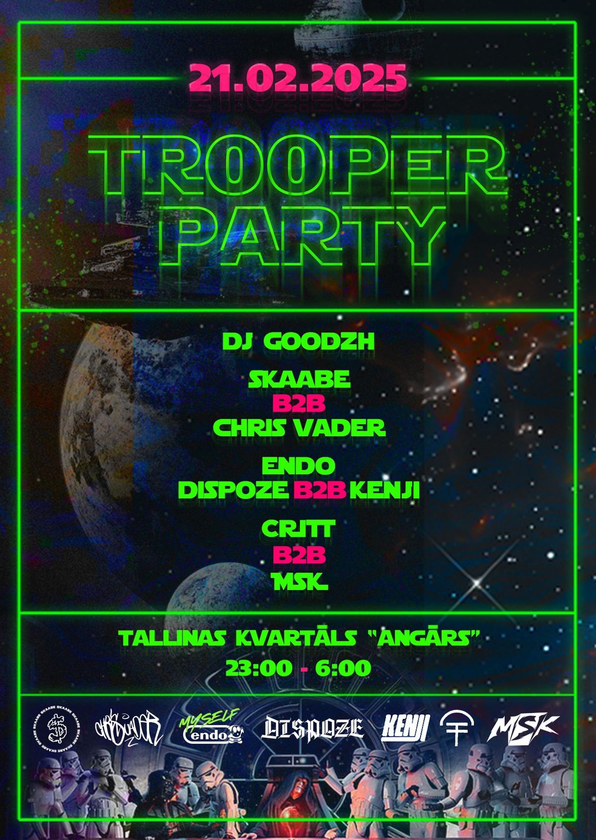 Trooper party  \/ENDO\/KENJI\/DISPOZE