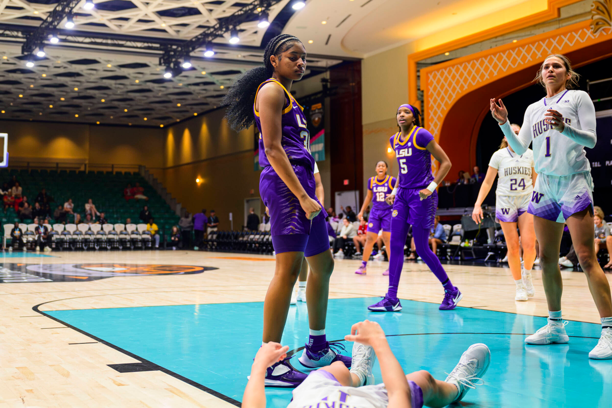 Parking Houston Christian Huskies at LSU Lady Tigers Womens Basketball