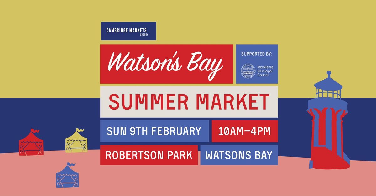 Watsons Bay Sumner Market