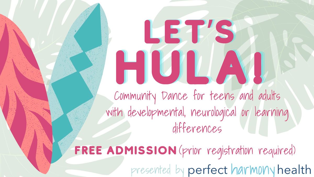 Let's Hula - Teen & Adults with Disabilities Dance Party