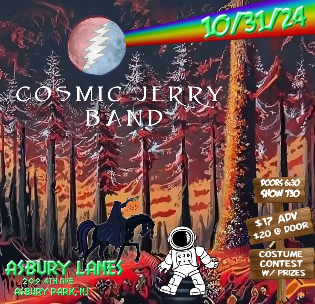 Halloween w\/ Cosmic Jerry Band at Asbury Lanes