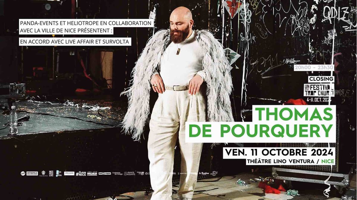 THOMAS DE POURQUERY \/\/ VEN 11 OCTOBRE \/\/ TH\u00c9\u00c2TRE LINO VENTURA