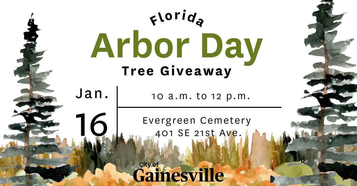 Florida Arbor Day Tree Giveaway