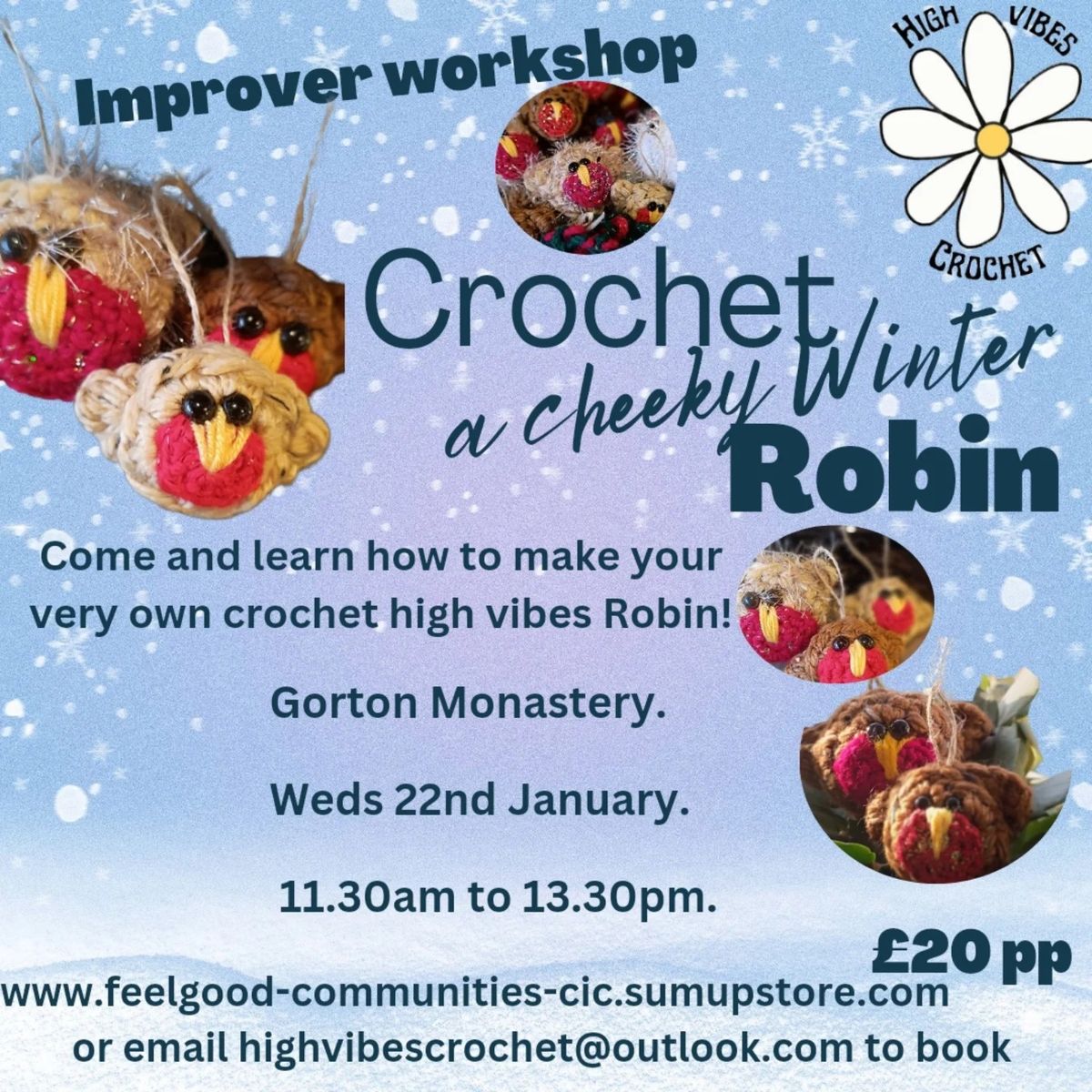 Crochet Robin workshop