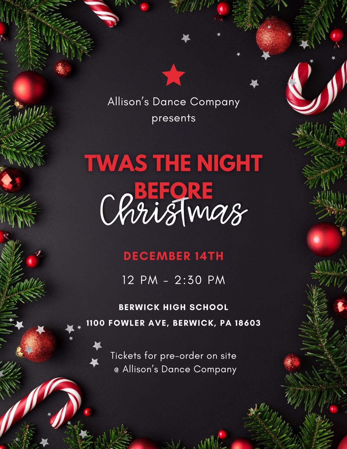 Twas the Night Before Christmas - ADC Performance