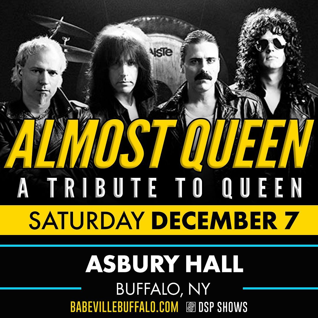 Almost Queen at Asbury Hall at Babeville Buffalo