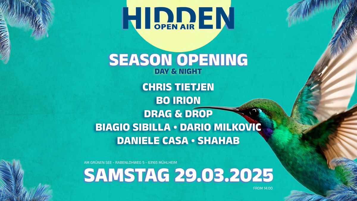 HIDDEN Open Air 2025 (Season Opening)