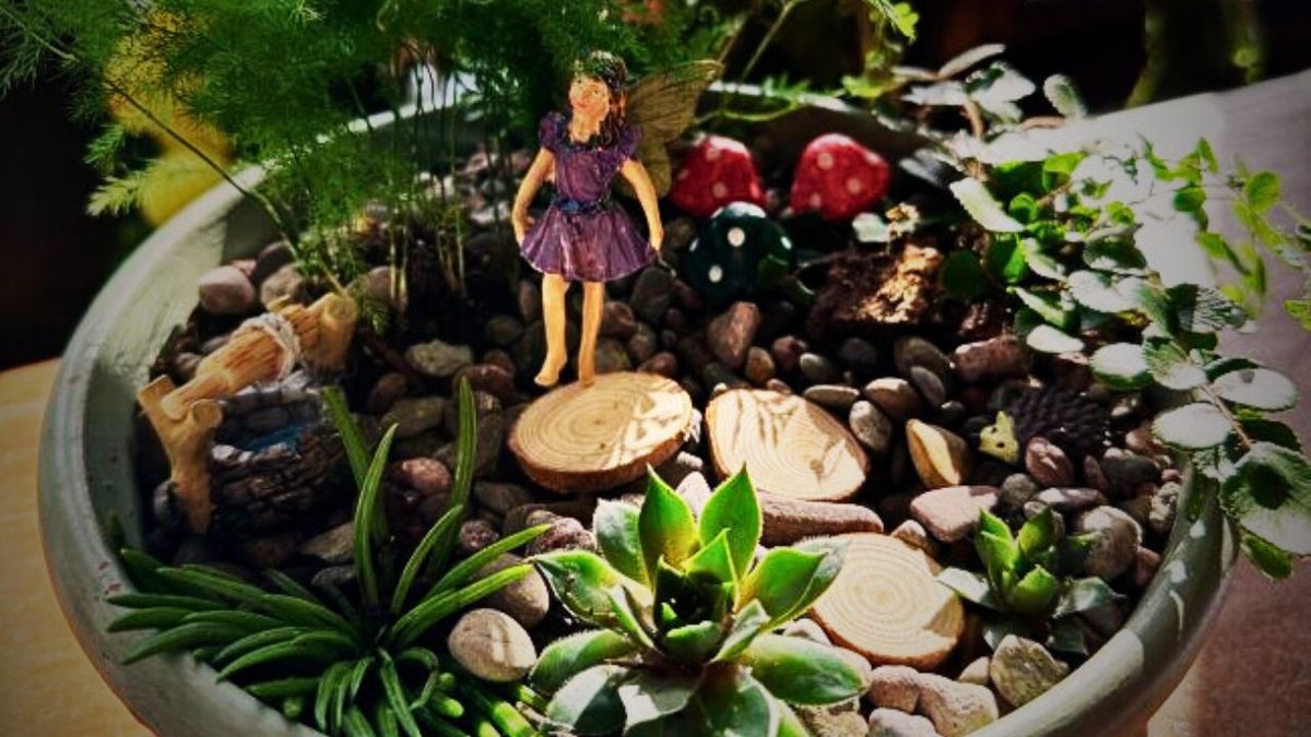 Make a Fairy Rock Garden Workshop