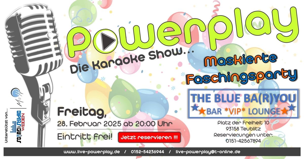 POWERPLAY - DIE FASCHINGS-KARAOKE-SHOW