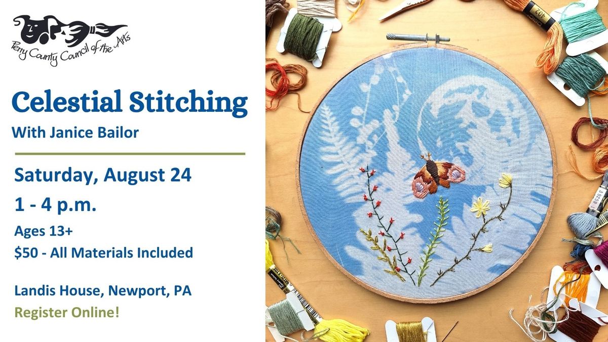 Celestial Stitching with Janice Bailor 