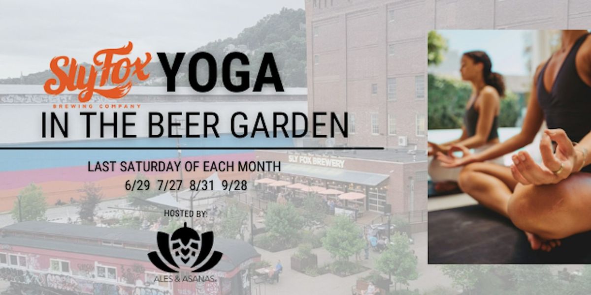 Yoga in the Beer Garden at Sly Fox PGH The Highline