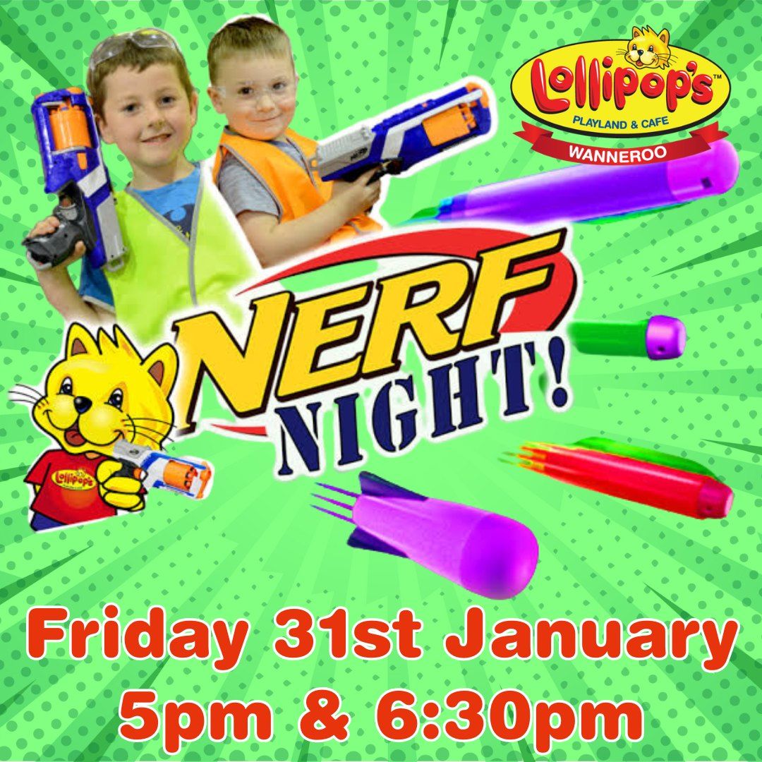 NERF NIGHT!