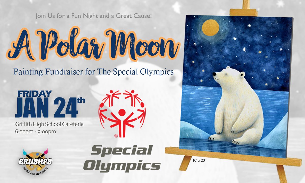 A Polar Moon Painting Fundraiser for The Special Olympics