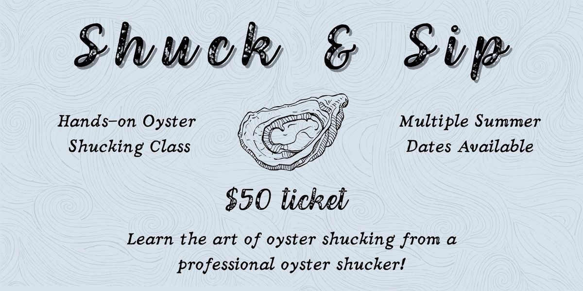 Oyster Shucking Class
