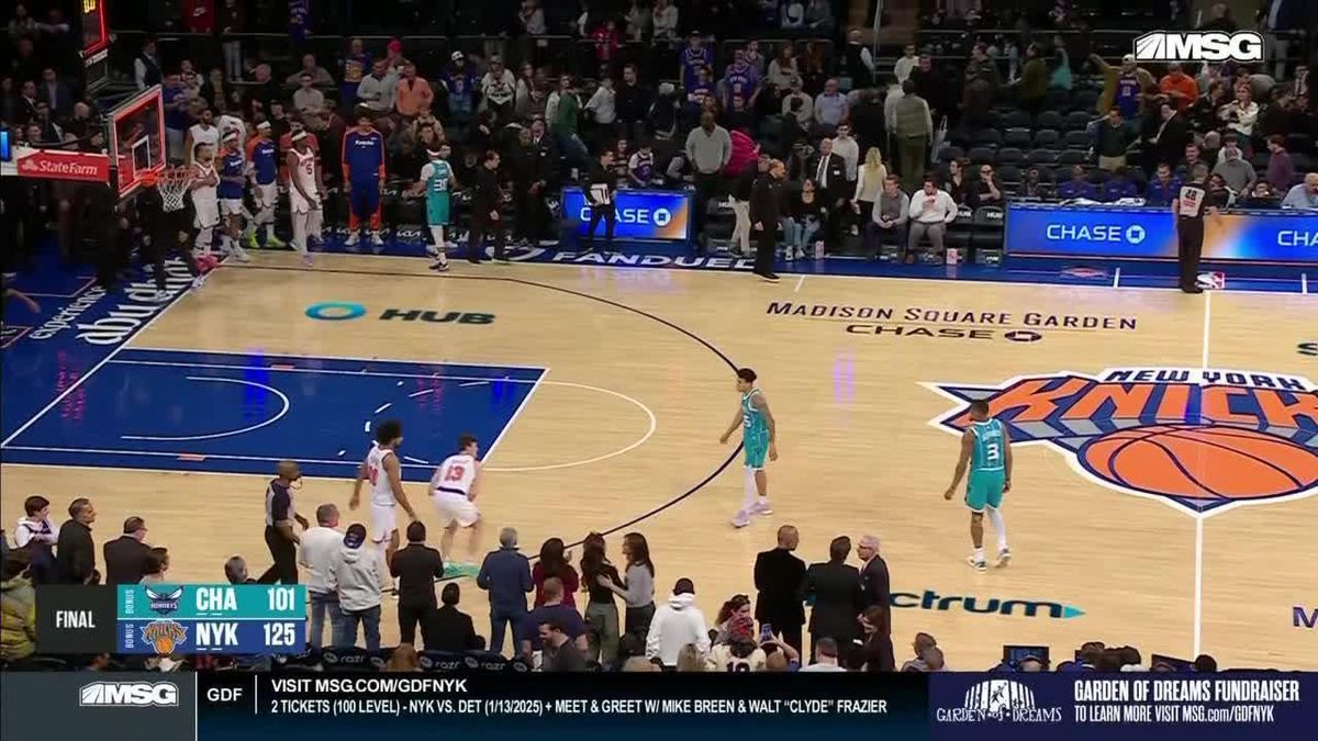 Charlotte Hornets vs. New York Knicks