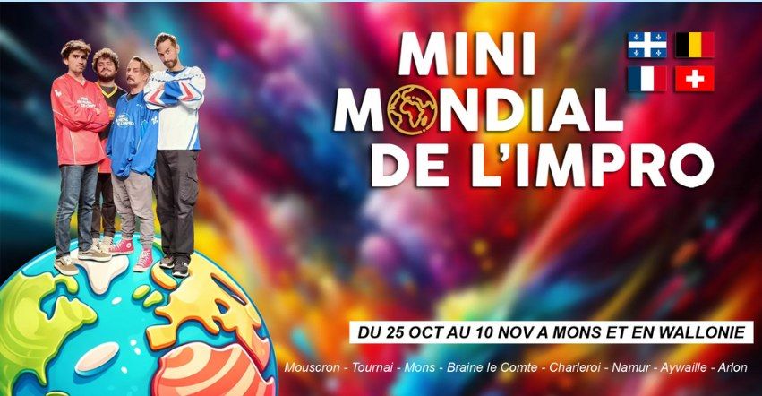 Le Mini Mondial d'impro d\u00e9barque \u00e0 Charleroi