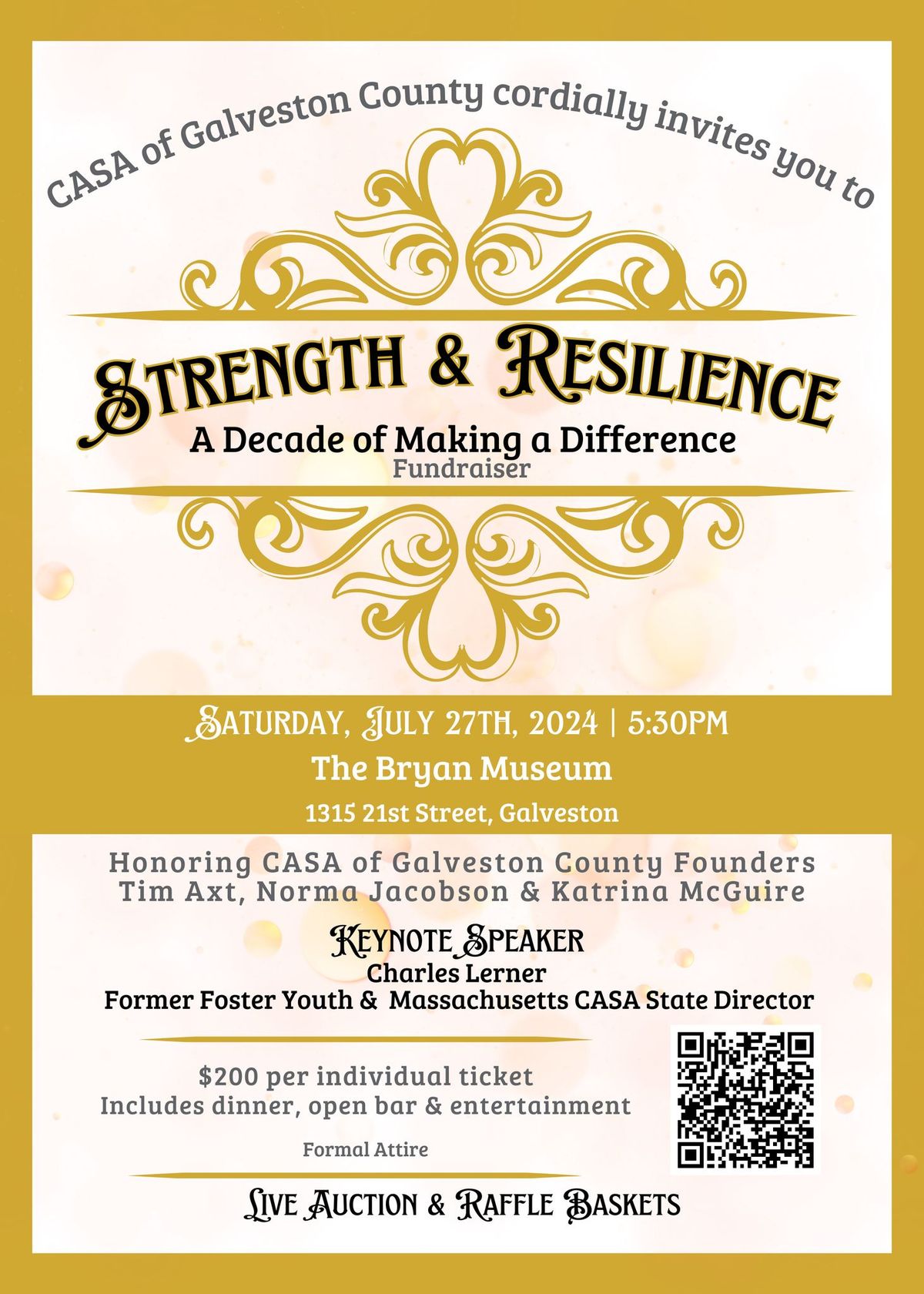 Strength & Resilience - A Decade of Making a Difference Fundraiser