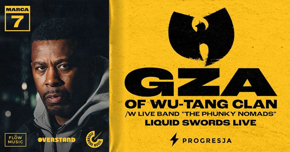 GZA of Wu-Tang Clan \/w live Band The Phunky Nomads \/\/ Warsaw 03.07