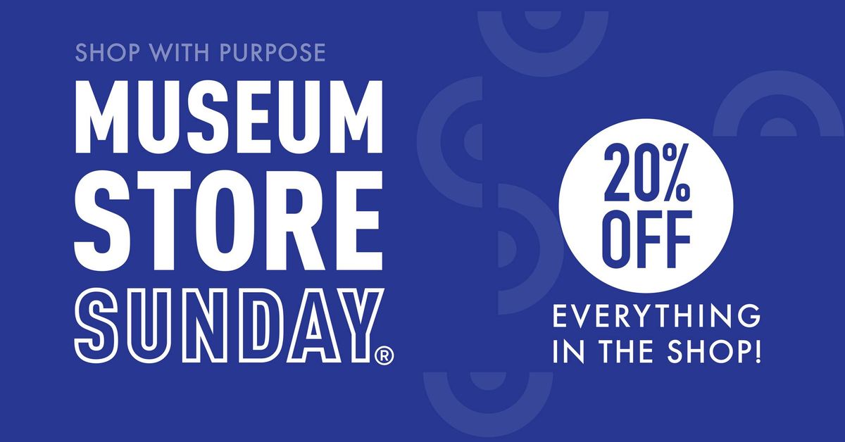 Museum Store Sunday at AGNS