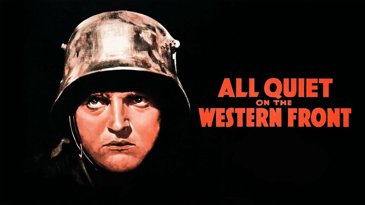 ALL QUIET ON THE WESTERN FRONT (1930) - Sunday Schmooze - brunch, film, & discussion!