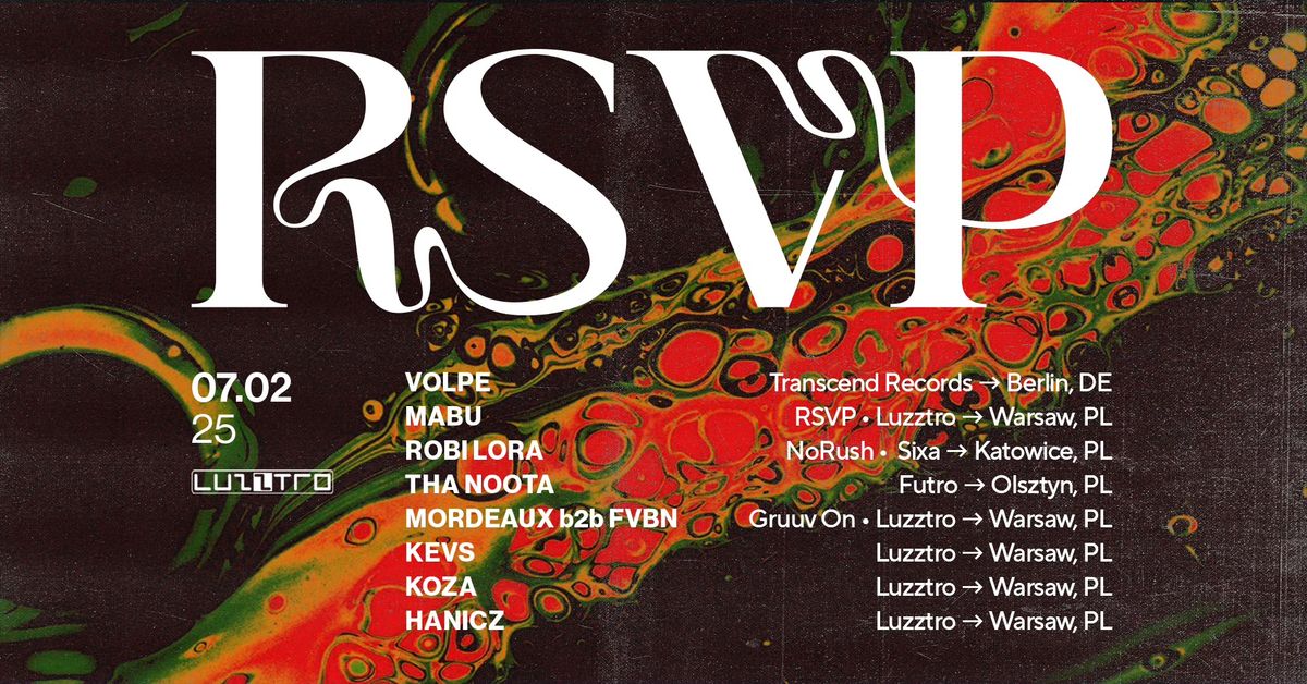 RSVP Presents: Volpe