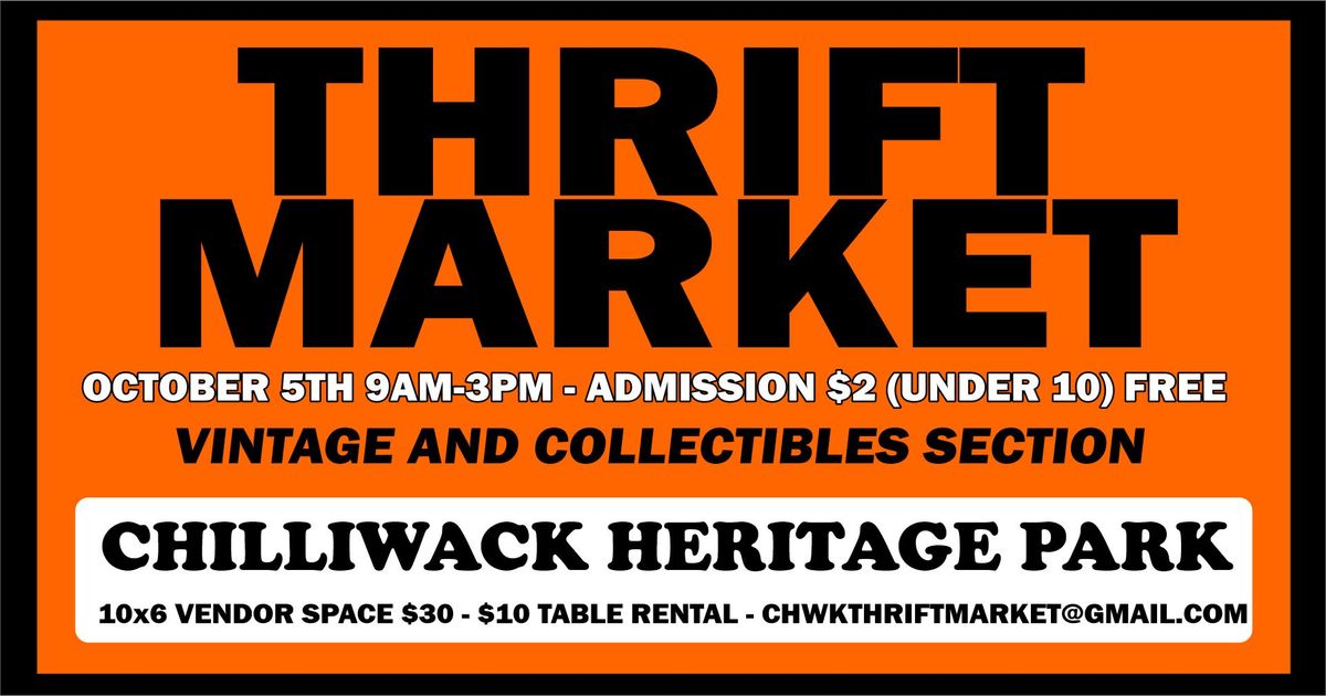 Chilliwack Thrift Market - Fall '24