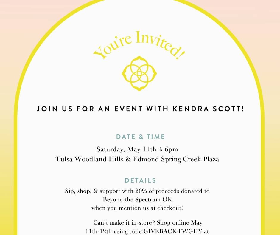 Kendra Gives Back Event to Beyond the Spectrum OK