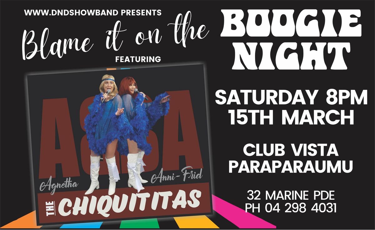 PARAPARAUMU! BLAME IT ON THE BOOGIE